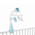 CHICCO RAINBOW 3-IN-1 BABY COT MOBILE WITH PROJECTOR LIGHT BLUE Y01-11041-20 - Image 3