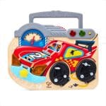 HAPE EARLY EXPLORER WOODEN LITTLE RACERS BOARD E1120 - Image 2