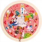 HAPE HAPPY PUZZLES WOODEN PUZZLE JOBS ROUNDABOUT PUZZLE E1624 - Image 3