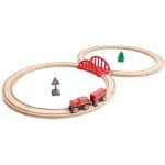 HAPE RAILWAY WOODEN CLASSIC FIGURE 8 TRAIN SET E3793A - Image 2