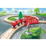 HAPE RAILWAY WOODEN CLASSIC FIGURE 8 TRAIN SET E3793A - Image 4