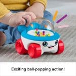 FISHER-PRICE CORN POPPER VEHICLE PUSH-ALONG TOY JKD57 - Image 3