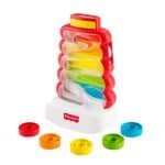 FISHER-PRICE DROP THROUGH ROCK-A-STACK BABY  TODDLER DEVELOPMENTAL ACTIVITY TOY JLB81 - Image 2