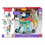 FISHER-PRICE LAUGH  LEARN 4-IN-1 SNACK CART WALKER JLM95
