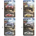 HOT WHEELS INTERNATIONAL RALLY CARS JLT21