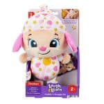 FISHER-PRICE TRAINING CUDDLE DOG PINK JMM45