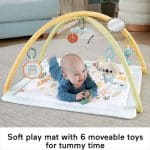 FISHER-PRICE BABY PLAYMAT SIMPLY SENSES NEWBORN GYM JMN74 - Image 3