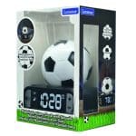 DIGITAL ALARM CLOCK WITH A FOOTBALL 3D NIGHT LIGHT AND SOUND EFFECTS RL800FO