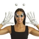 PTIT CLOWN ALIEN DRESS-UP SET SILVER 23850