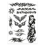 PTIT CLOWN TRIBAL TATTOOS 23917