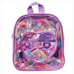HAPPIHOBBI SCOUBIDOUS BACKPACK WITH 80 SCOUBIDOUS  ACCESSORIES 1080-25570