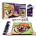 OKTO COLORING WITH CLAY SET BY NUMBERS PUG DOG 20029 - Image 2