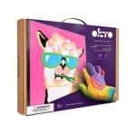 OKTO COLORING WITH CLAY SET BY NUMBERS LAMA 20030