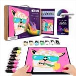 OKTO COLORING WITH CLAY SET BY NUMBERS LAMA 20030 - Image 2