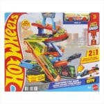 HOT WHEELS CITY MULTI-MODULAR GARAGE TRACK 2 IN 1 JHL94