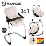 SMOBY MAXI-COSI SEAT +HIGHCHAIR BEIGE 7600240245 - Image 3