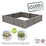 SMOBY LIFE SQUARE GARDEN SANDPIT 7600850208 - Image 2