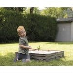 SMOBY LIFE SQUARE GARDEN SANDPIT 7600850208 - Image 4