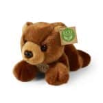 RAPPA PLUSH BROWN LYING BEAR 20 CM RA-230859