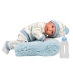 LLORENS BIMBO BABY DOLL WITH CUSHION - ARTICULATED DOLL 35CM 63509 - Image 2