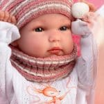 LLORENS BIMBA BALLERINA BABY DOLL WITH CUSHION - ARTICULATED DOLL 35CM 63509 - Image 4