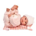 LLORENS BABY OLIVIA WITH BLANKET - CRYING DOLL WITH BABY SOUNDS 38CM 63812 - Image 2