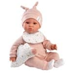 LLORENS BABY LUNA WITH CLOUD CUSHION - CRYING DOLL WITH BABY SOUNDS 45CM 74508