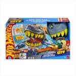 HOT WHEELS CITY SHARK CHOMP BEACH JHL96