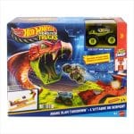 HOT WHEELS MONSTER TRUCKS SNAKE SLAM TAKEDOWN JJN44