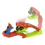 HOT WHEELS MONSTER TRUCKS SNAKE SLAM TAKEDOWN JJN44 - Image 3