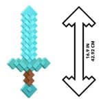 MINECRAFT DIAMOND SWORD BATTLE TOY JLJ39 - Image 2