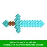 MINECRAFT DIAMOND SWORD BATTLE TOY JLJ39 - Image 4