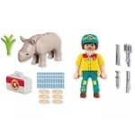 PLAYMOBIL 72025 DUO PACK - RANGER WITH RHINO - Image 2