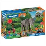 PLAYMOBIL 72068 ANIMALS FRIENDS - ELEPHANT WITH ZOOKEEPER