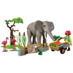 PLAYMOBIL 72068 ANIMALS FRIENDS - ELEPHANT WITH ZOOKEEPER - Image 2