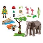 PLAYMOBIL 72068 ANIMALS FRIENDS - ELEPHANT WITH ZOOKEEPER - Image 3