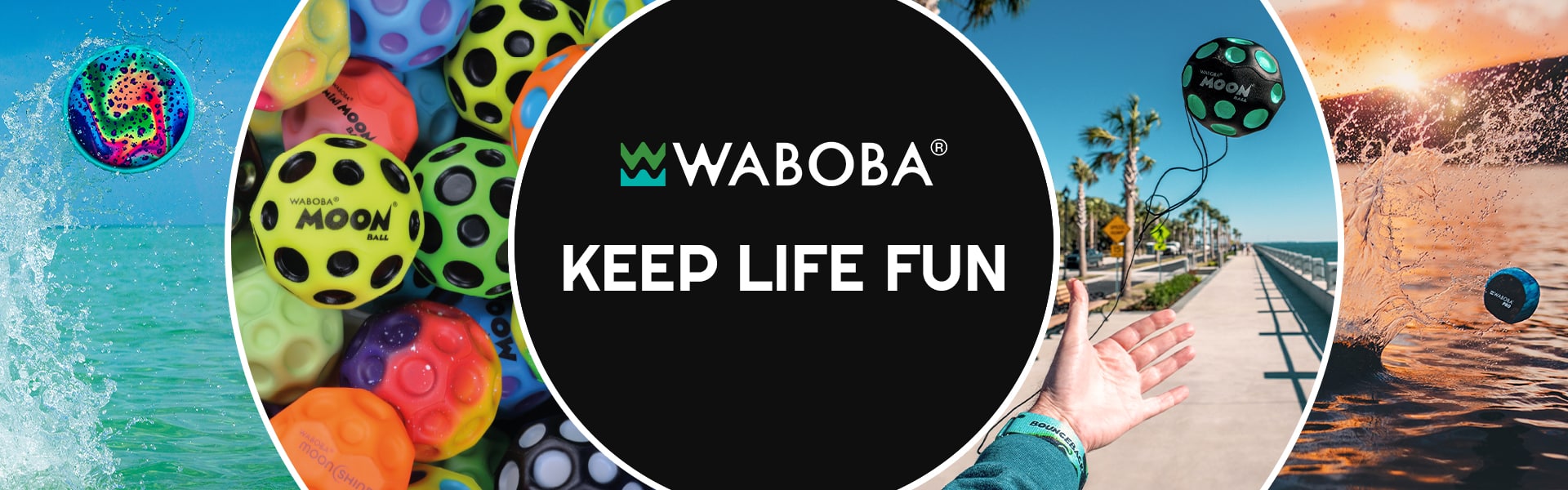 Waboba Moon Ball outdoor play bouncing ball Cyprus