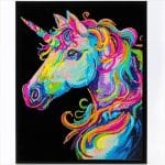 DIAMOND DOTZ - NEON UNICORN DD25011