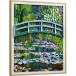 LEGO 31220 ART - CLAUDE MONET – BRIDGE OVER A POND OF WATER LILIES - Image 2