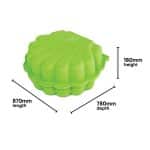 PARADISO GREEN PLASTIC SHELL SAND PIT T02221 - Image 3