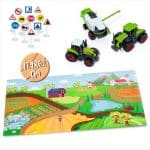 MOLTO PLAYMAT FARM WITH 3 TRACTORS 25806 - Image 2
