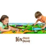 MOLTO PLAYMAT FARM WITH 3 TRACTORS 25806 - Image 3
