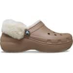 CROCS CLASSIC PLATFORM FUZZ LINED CLOG 212854