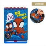 SPIDEY SCRATCH BOOK STATIONERY SET 2700001802