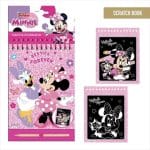 MINNIE SCRATCH BOOK STATIONERY SET 2700001805