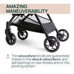CHICCO URBINO BABY STROLLER BLACK O06-87138-95 - Image 3