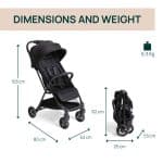 CHICCO URBINO BABY STROLLER BLACK O06-87138-95 - Image 6
