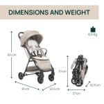 CHICCO STROLLER TAORMINA - SANDSHELL O06-87159-43 - Image 2
