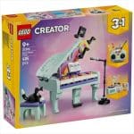 LEGO 31392 CREATOR 3IN1 - MUSIC DECOR PIANO WITH CAT