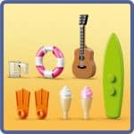 LEGO 43280 DISNEY - BEACH FUN WITH LILO  STITCH - Image 3